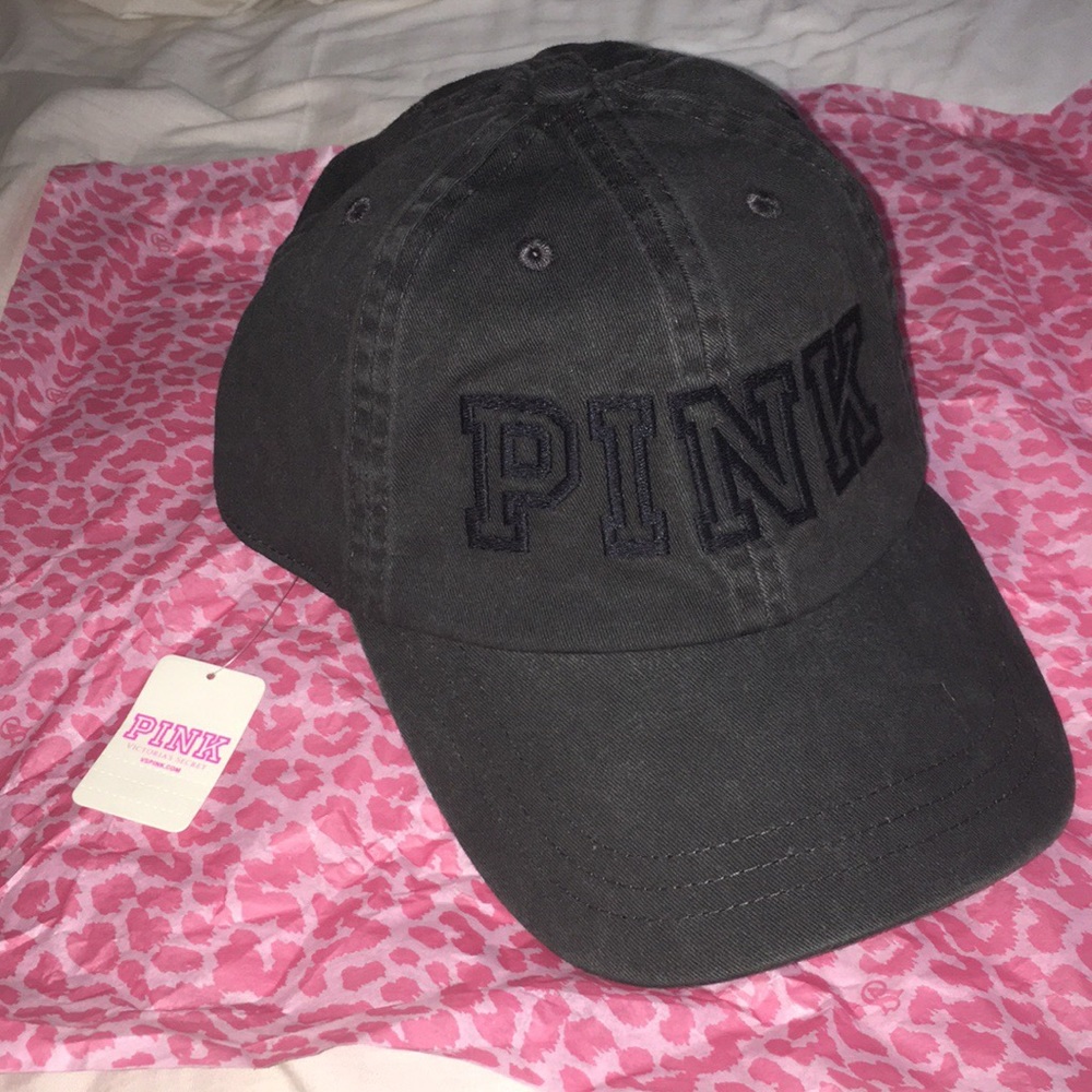 Black Victoria’s Secret hat
